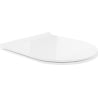 Mexen doska pomaly uzatvárajúca slim, duroplast, biela lesk - 39050100