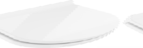 Mexen doska pomaly uzatvárajúca slim, duroplast, biela lesk - 39050100