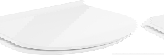Mexen pomaly klesajúca doska slim, duroplast, biela - 39050100