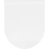 Mexen doska pomaly uzatvárajúca slim, duroplast, biela lesk - 39050100