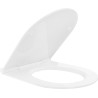 Mexen pomaly zatvárajúce sa doska slim, duroplast, biela lesklá - 39050100