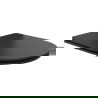 Mexen doska s pomalým zatváraním slim, duroplast, čierna mat - 39224085