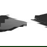 Mexen Teo pomaly padajúce sedadlo slim, duroplast, čierny lesk - 39851085