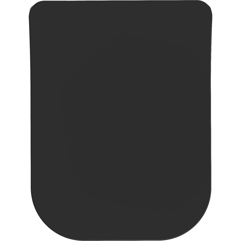 Mexen Teo pomaly padajúca doska slim, duroplast, čierny lesk - 39851085