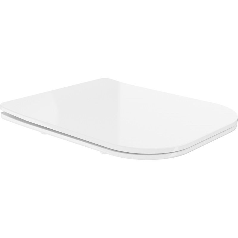 Mexen pomaly zatvárajúca doska slim, duroplast, biely lesk - 39060100
