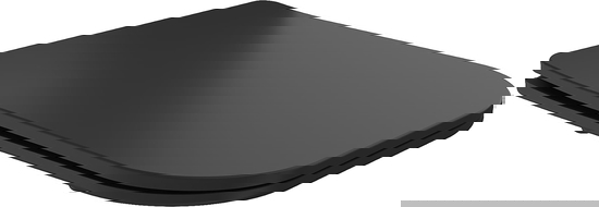 Mexen pomaly klesajúca doska slim, duroplast, čierna - 39060185