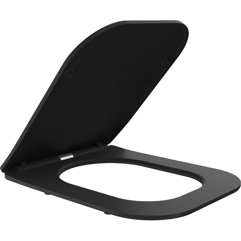 Mexen Teo pomalý uzatvárací slim, duroplast, čierny matný - 39060185