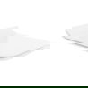 Mexen pomaly klesajúca doska slim, duroplast, biela - 39080100
