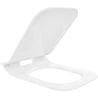 Mexen sedadlo pomaly klesajúce slim, duroplast, biely lesk - 39080100