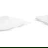 Mexen pomaly klesajúca doska slim, duroplast, biela - 39090100