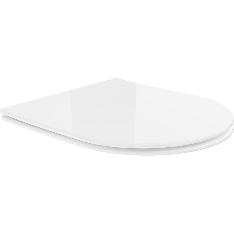 Mexen doska pomaly uzatvárajúca slim, duroplast, biela lesklá - 39040100