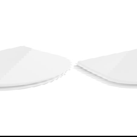 Mexen doska pomaly uzatvárajúca slim, duroplast, biela lesklá - 39040100