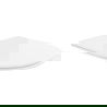 Mexen pomaly klesajúca doska slim, duroplast, biela - 39040100