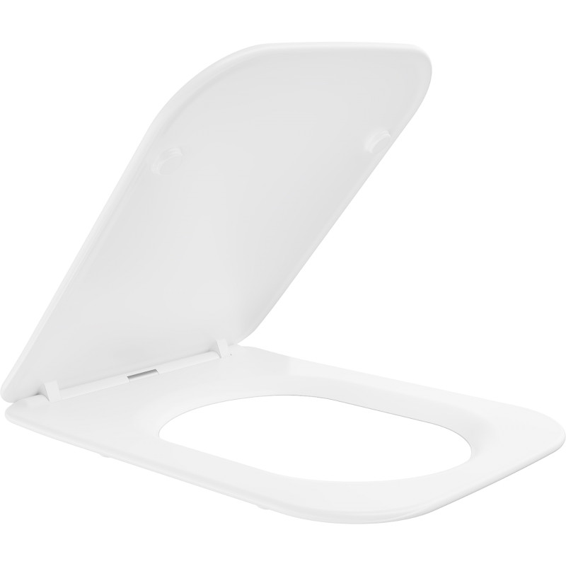 Mexen doska s pomalým padaním slim, duroplast, biela lesklá - 39090100