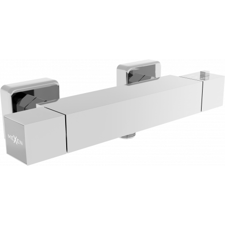 Mexen Cube termostatická sprchová batéria, chróm - 77200-00