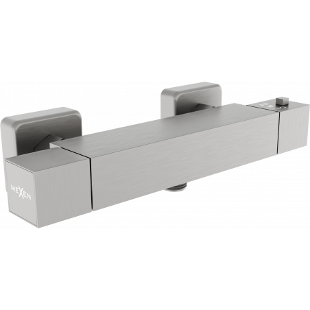 Mexen Cube termostatická sprchová batéria, grafit - 77200-66