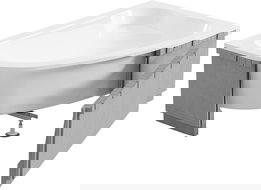 Mexen X-ST polystyrénový kryt LED pre rohovú vaňu 240 cm, biela - 55022-01