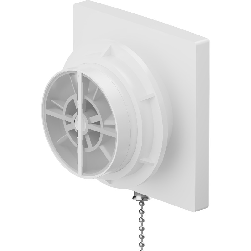Mexen DXS 100 kúpeľňový ventilátor, šnúrkový vypínač, biely - W9603-100K-00