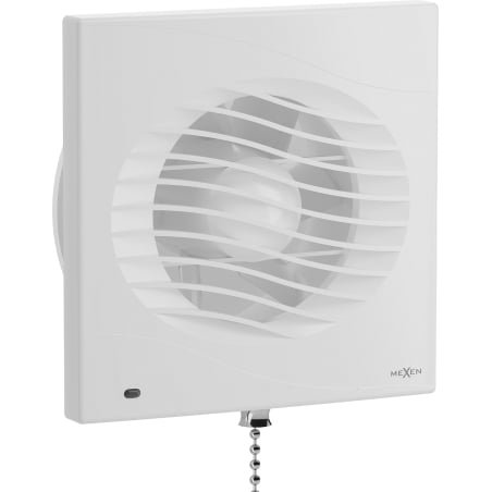 Mexen DXS 150 ventilátor do kúpeľne, šnúrkový spínač, biely - W9603-150K-00
