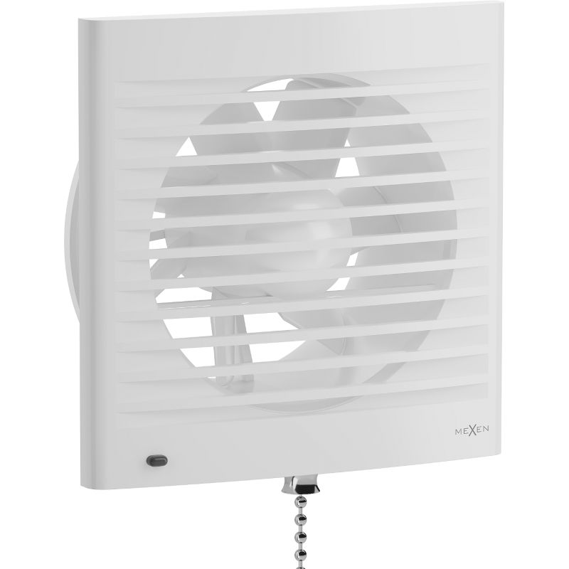Mexen EXS 150 kúpeľňový ventilátor, ťahový spínač, biely - W9604-150K-00