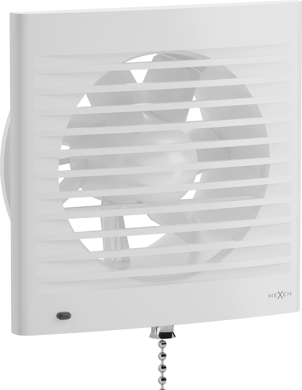 Mexen EXS 150 kúpeľňový ventilátor, šnúrkový spínač, biely - W9604-150K-00