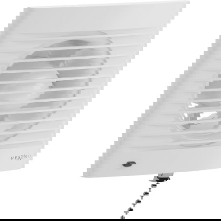 Mexen EXS 100 kúpeľňový ventilátor, spúšťač na šnúrku, biely - W9604-100K-00