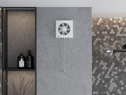 Mexen EXS 120 kúpeľňový ventilátor, šnúrkový spínač, biely - W9604-125K-00