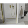 Mexen Lima skladacie sprchové dvere 70 cm, priehľadné, zlaté - 856-070-000-50-00