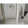 Mexen Lima skladacie sprchové dvere 70 cm, transparentné, zlaté - 856-070-000-50-00