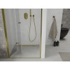 Mexen Lima skladacie sprchové dvere 80 cm, priehľadné, zlaté - 856-080-000-50-00