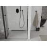 Mexen Lima skladacie sprchové dvere 70 cm, transparentnéné, čierna - 856-070-000-70-00