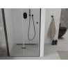 Mexen Lima skladacie sprchové dvere 70 cm, transparentnéné, čierna - 856-070-000-70-00