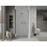 Mexen Lima skladacie sprchové dvere 75 cm, transparentné, chróm - 856-075-000-01-00
