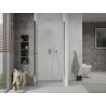 Mexen Lima skladacie sprchové dvere 75 cm, transparentné, chróm - 856-075-000-01-00
