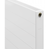 Mexen Line CCL21 panelový radiátor 400 x 400 mm, spodné stredové pripojenie, 318 W, biely - W6C21L-040-040-00