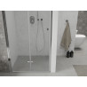 Mexen Lima skladacie sprchové dvere 90 cm, transparentné, chróm - 856-090-000-01-00