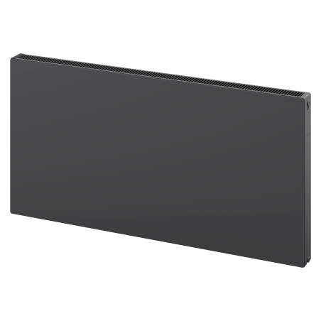 Mexen Flat CF21 panelový radiátor 400 x 400 mm, bočné pripojenie, 318 W, antracit - W421F-040-040-66