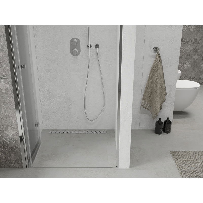 Mexen Lima skladacie sprchové dvere 110 cm, transparentné, chróm - 856-110-000-01-00