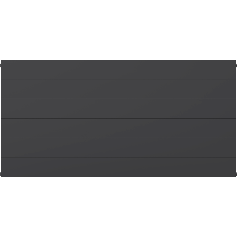 Mexen Line CL11 doskový radiátor 400 x 1800 mm, bočné pripojenie, 998 W, antracit - W411L-040-180-66