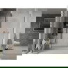 Mexen Lima skladacie sprchové dvere 115 cm, transparentné, chróm - 856-115-000-01-00