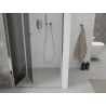 Mexen Lima skladacie sprchové dvere 70 cm, grafit, chróm - 856-070-000-01-40