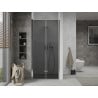 Mexen Lima skladacie sprchové dvere 70 cm, grafit, chróm - 856-070-000-01-40