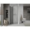 Mexen Lima skladacie sprchové dvere 70 cm, grafit, chróm - 856-070-000-01-40