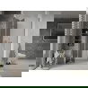 Mexen Lima skladacie sprchové dvere 80 cm, grafit, chróm - 856-080-000-01-40