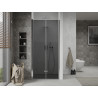 Mexen Lima skladacie sprchové dvere 90 cm, grafit, chróm - 856-090-000-01-40