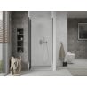 Mexen Lima skladacie sprchové dvere 90 cm, grafitové, chróm - 856-090-000-01-40