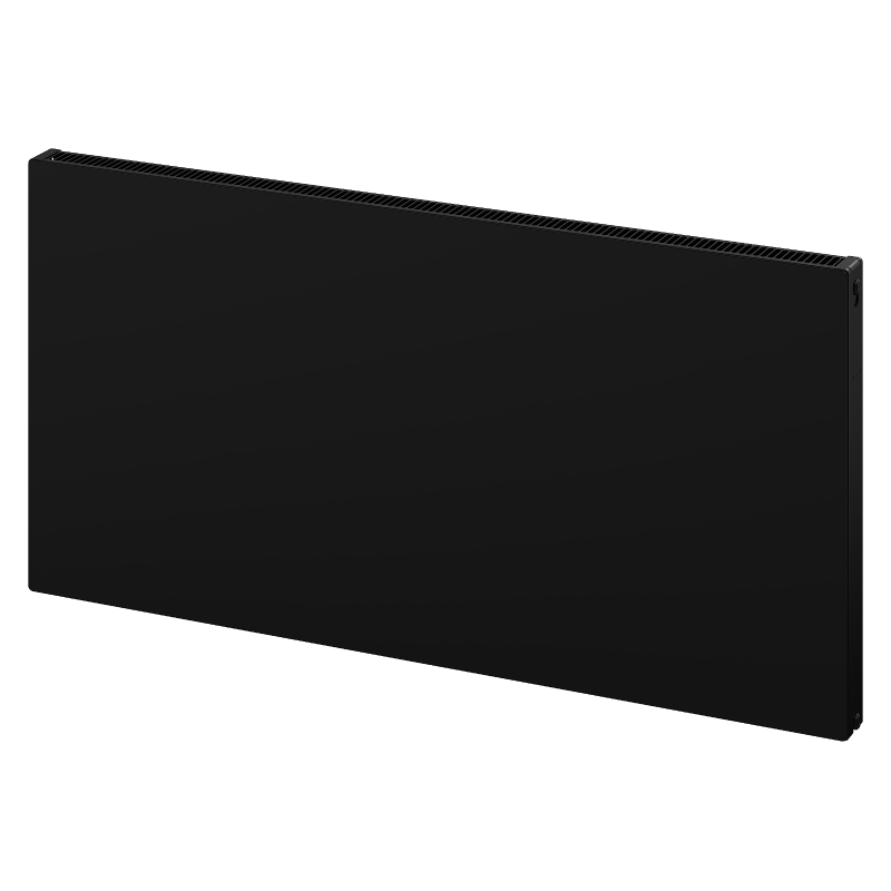 Mexen Flat CF11 doskový radiátor 400 x 900 mm, bočné pripojenie, 499 W, čierny - W411F-040-090-70