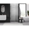Mexen Exo-B Duo dvojité sprchové dvere 90 cm, priehľadné, chróm - 814-090-000-01-00
