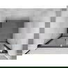 Mexen Exo dvojité otočné sprchové dvere 90 cm, priehľadné, čierne - 814-090-000-70-00