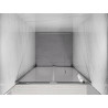 Mexen Exo-F skladacie sprchové dvere 65 cm, transparentné, chróm - 816-065-000-01-00